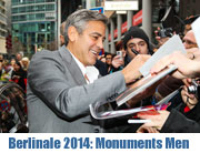Berlinale 2014 Weltpremiere "Monuments Men - Außergewöhnliche Helden" am 08.02.2014 mit George Clooney, Matt Damon, Bill Murray und Jean Dujardin (©Foto: Twentieht Century Fox)