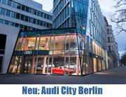 Audi City Berlin am Kurfürstendamm - Erster virtueller Schauraum Deutschlands ging im Februar 2014 an den Start  (©Foto: Audi AG)