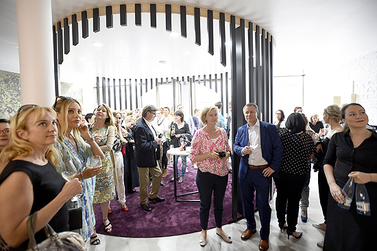 Tamara Gräfin von Nayhauß, Esther Seibt bei der Eröffnung des MALU WILZ Beauté Beauty & Spa Flagship Store in Berlin am 02.06.2016 (©Foto: MALU WILZ)