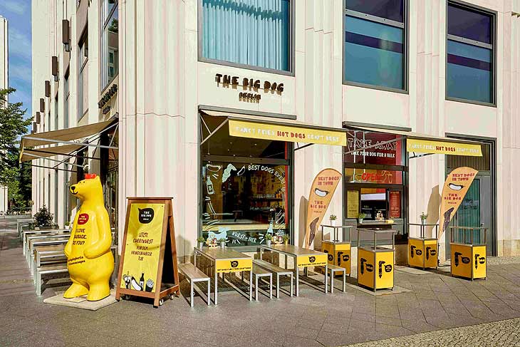 THE BIG DOG am Marriott am Potsdamer Platz Au&szlig;enansicht (&copy;Foto:Marriott International)