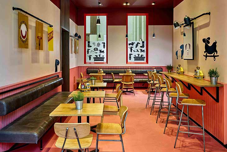 HE BIG DOG am Marriott am Potsdamer Platz - Innenbereich (&copy;Foto: Marriott International)