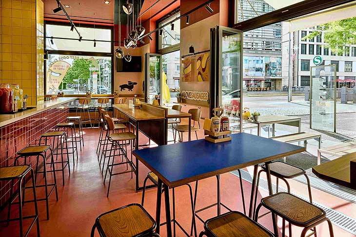 HE BIG DOG am Marriott am Potsdamer Platz - Innenbereich (&copy;Foto: Marriott International)